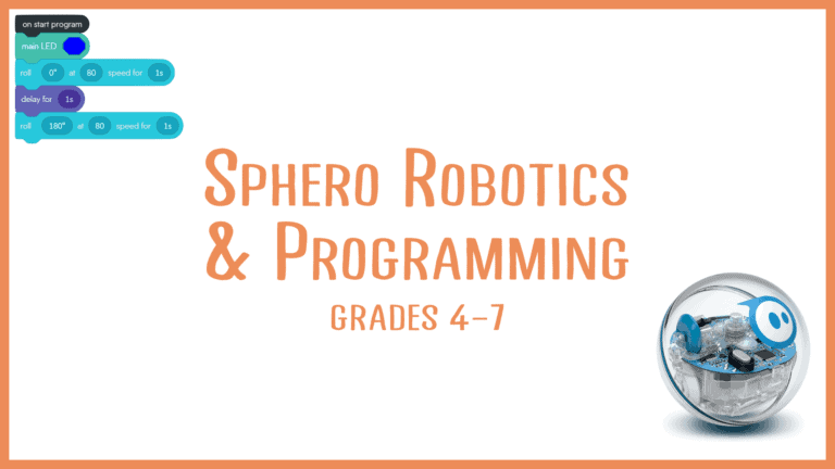 sphero robots coding